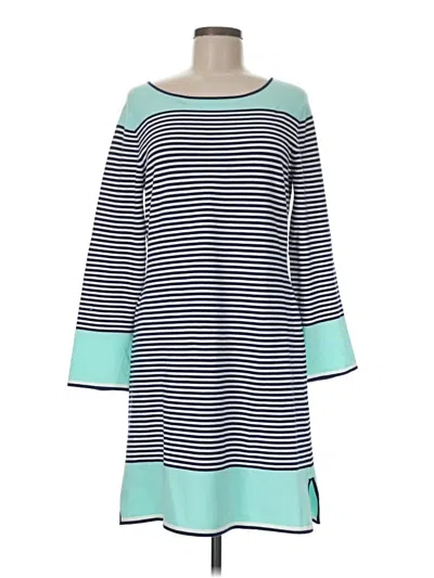 Pre-owned Sail To Sable Casual Dress In Teal
