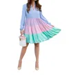 SAIL TO SABLE CHARLOTTE COLORBLOCKED DRESS IN MULTI