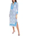 SAIL TO SABLE SAIL TO SABLE CLASSIC LINEN-BLEND MAXI TUNIC