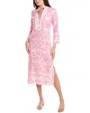 Sail To Sable Classic Maxi Linen-blend Tunic