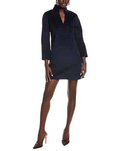 Sail To Sable Classic Tunic Dress In Blue