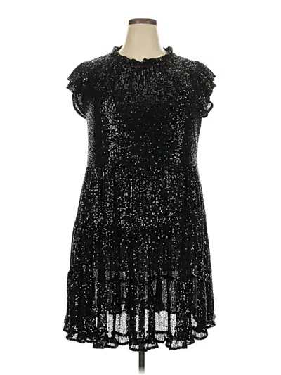 Pre-owned Sail To Sable Cocktail Dress In Black