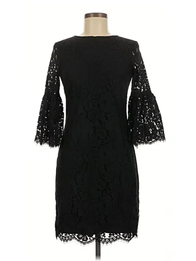 Pre-owned Sail To Sable Cocktail Dress In Black