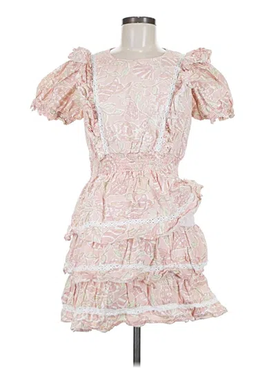 Pre-owned Sail To Sable Cocktail Dress In Pink