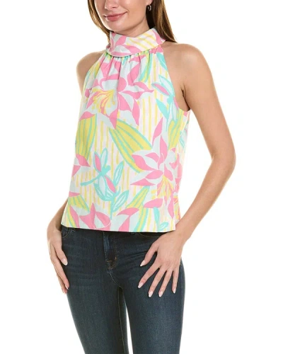 Sail To Sable Cowl Neck Top In Pink