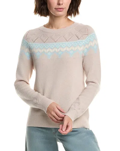 SAIL TO SABLE SAIL TO SABLE FAIRISLE WOOL SWEATER