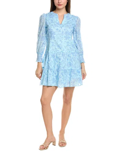 Sail To Sable Flare Tunic Dress In Blue