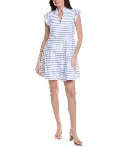 Sail To Sable Flare Tunic Mini Dress In Multi