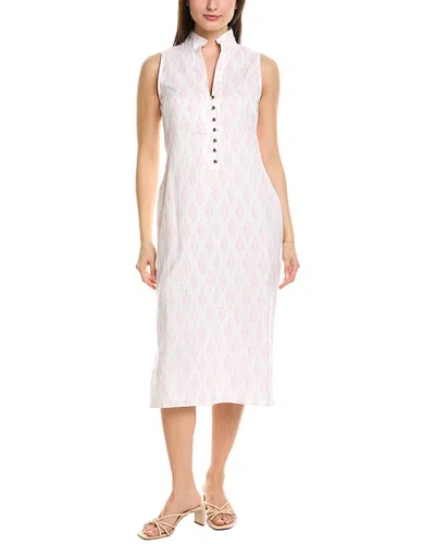 SAIL TO SABLE LINEN-BLEND MIDI TUNIC