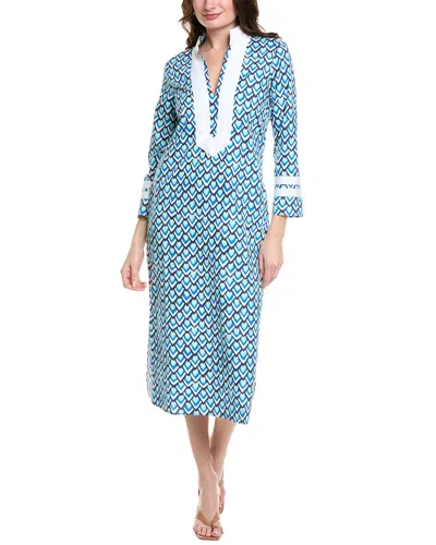 Sail To Sable Maxi Dress In Teardrop Print