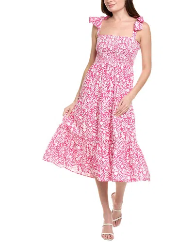 SAIL TO SABLE MIDI DRESS