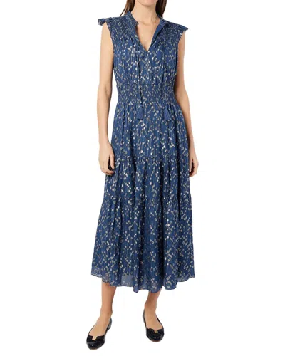 Sail To Sable Midi Dress In Blue