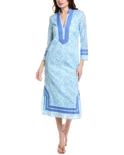 Sail To Sable Midi Dress In Blue