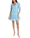 Sail To Sable Casual Dress In Blue