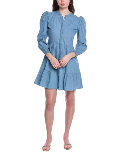 Sail To Sable Mini Dress In Blue