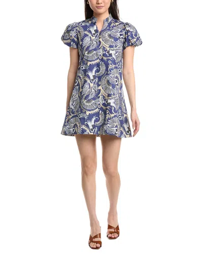 Sail To Sable Mini Dress In Blue