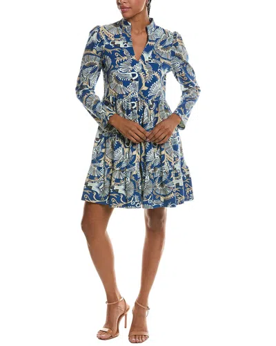 Sail To Sable Mini Dress In Blue