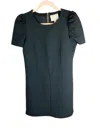 Sail To Sable Puff Sleeve Mini Dress In Green