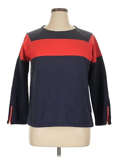 Pre-owned Sail To Sable Pullover Sweater In Blue