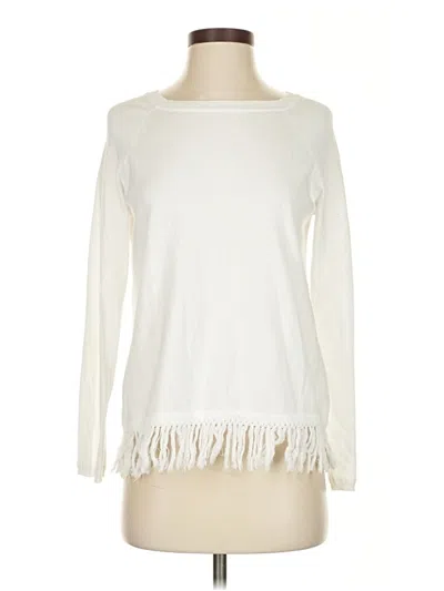 Pre-owned Sail To Sable Pullover Sweater In Ivory