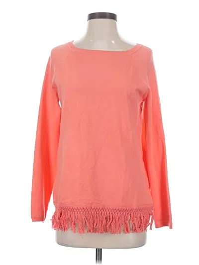 Pre-owned Sail To Sable Pullover Sweater In Orange