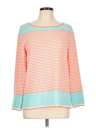 Pre-owned Sail To Sable Pullover Sweater In Orange