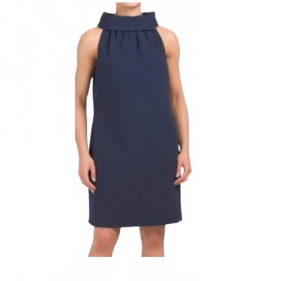 Sail To Sable Shift Dress In Navy In Blue