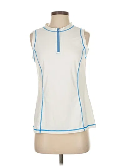 Pre-owned Sail To Sable Sleeveless T-shirt In White