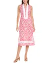 Sail To Sable Sleeveless Tunic In Pink