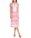 Sail To Sable Sleeveless Tunic In Pink