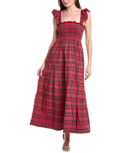 Sail To Sable Smocked Maxi Dress In Multi