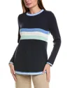 Sail To Sable Stripe Sweater In Blue