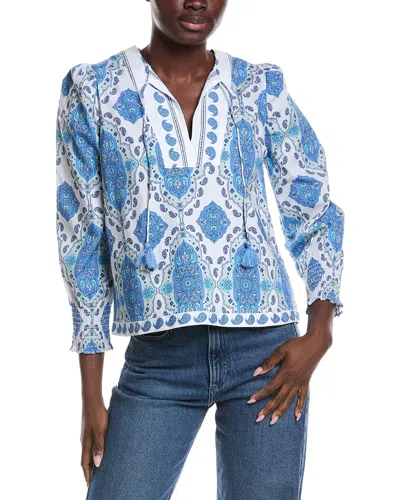 Sail To Sable Tassel Front Top In Multi