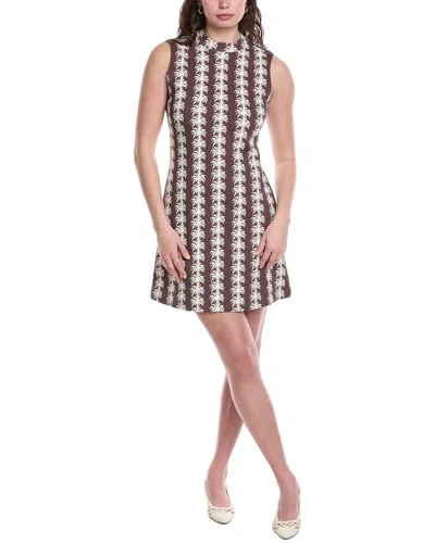 Sail To Sable The Mod Mini Dress In Brown