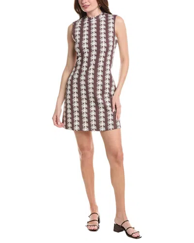 Sail To Sable The Mod Mini Dress In Brown