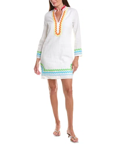 Sail To Sable Tuckernuck Linen Classic Tunic In White