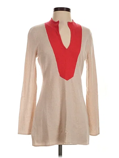 Pre-owned Sail To Sable Wool Pullover Sweater In Tan