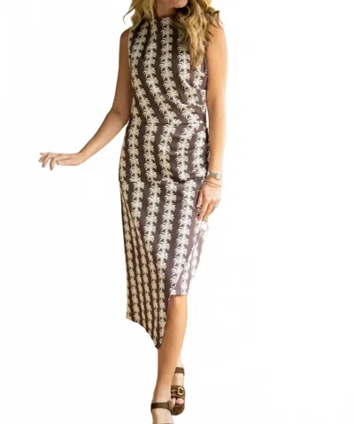 Sail To Sable The Wrap Dress In Brown
