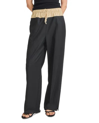 Saint Art Adler Drawstring Trousers In Black