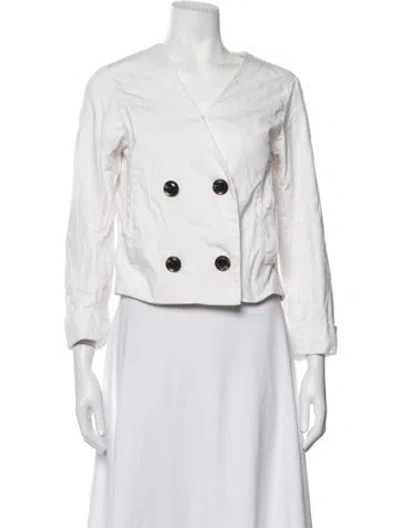 Pre-owned Saint Art Blazer In White