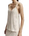 Saint Art Brixton Embellished Tank In White