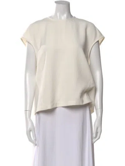 Pre-owned Saint Art Crew Neck Short Sleeve Top In Neutral