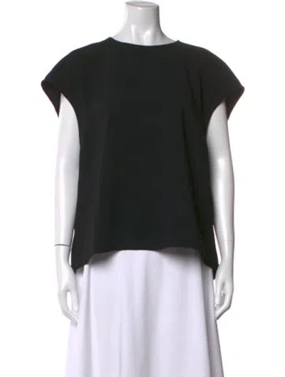 Pre-owned Saint Art Crew Neck Short Sleeve Top W/ Tags In Black