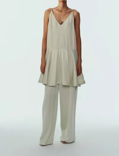 Saint Art Devon Dress In Jade In Blue