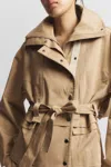 Saint Art Drew Utility Jacket In Khaki