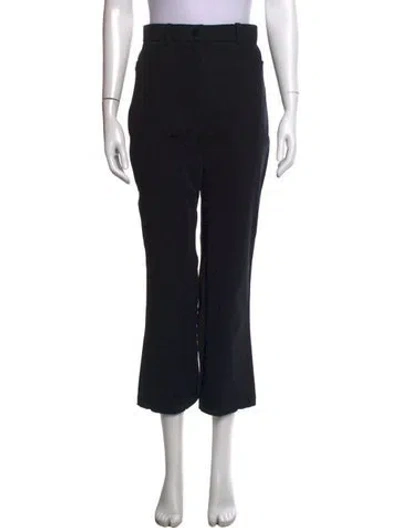 Pre-owned Saint Art Flared Pants In Black