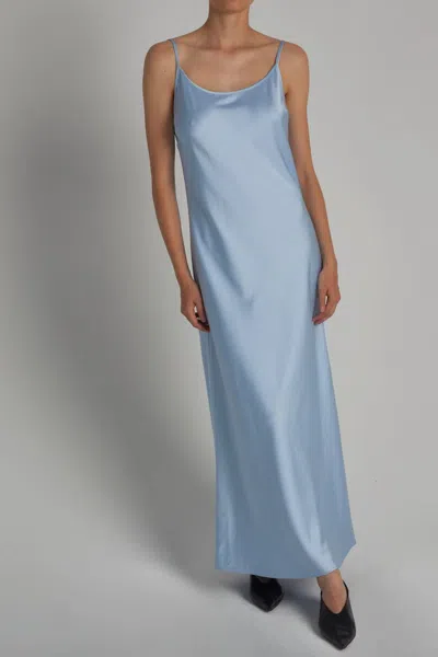 Saint Art Haley Slip Dress In Ice Blue