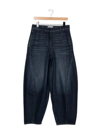 Pre-owned Saint Art High-rise Wide Leg Jeans W/ Tags In Blue
