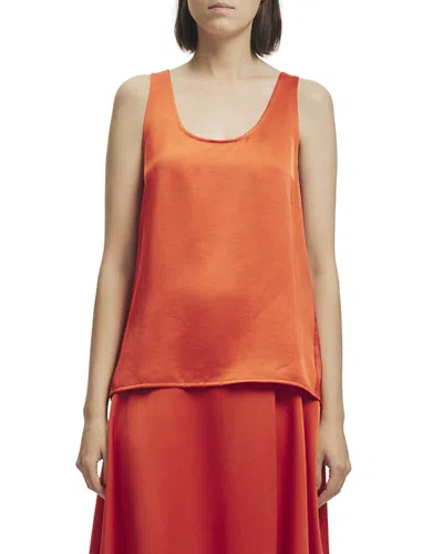 Saint Art Isola Scoopneck Tank In Orange