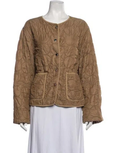 Pre-owned Saint Art Jacket In Brown